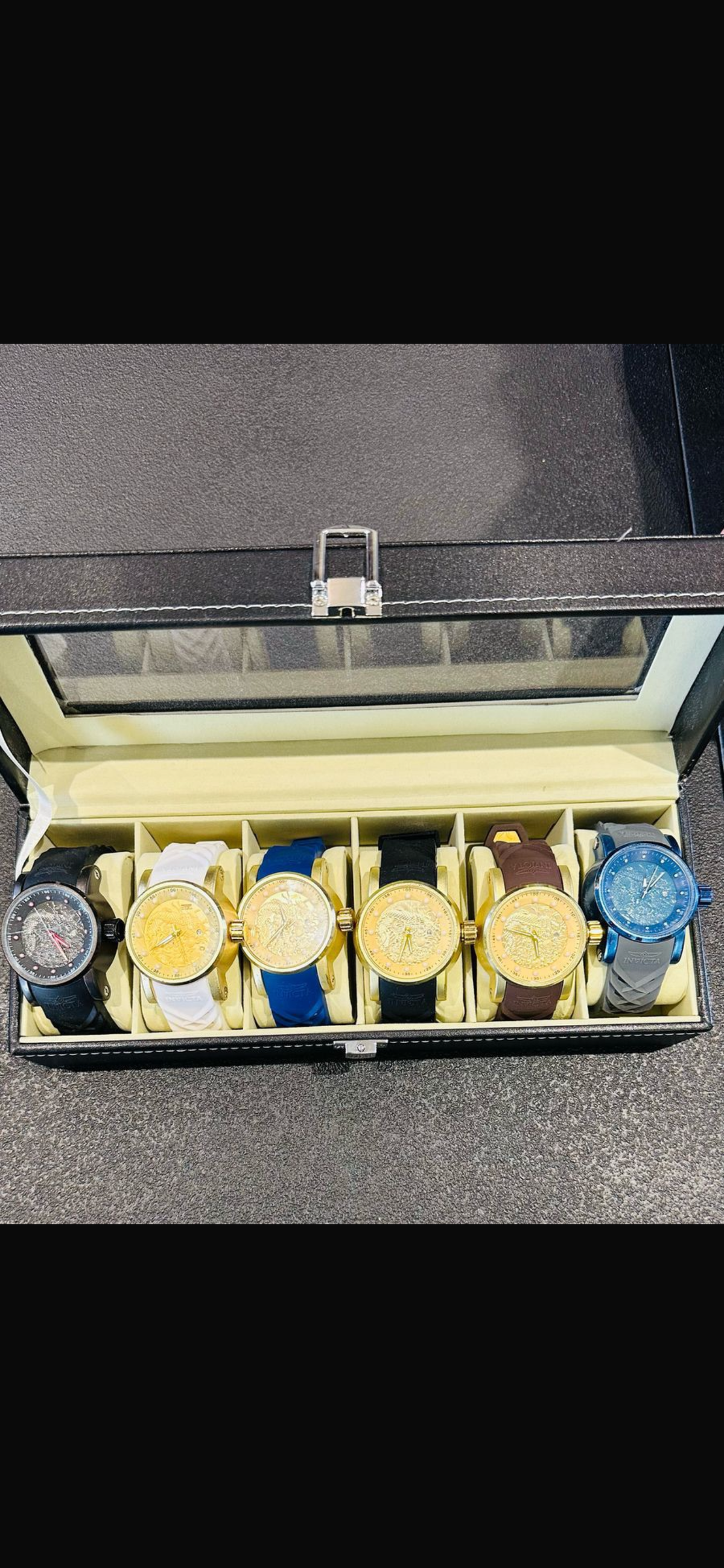 MALETA COM 6 RELÓGIOS - YAKUZA S1