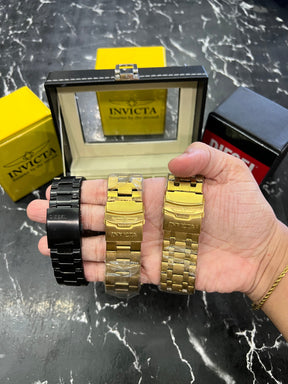 MALETA COM 3 RELÓGIOS