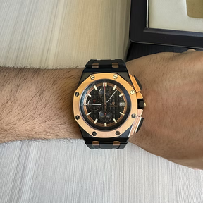 AUDEMARS PIGUET ROYAL OAK OFFSHORE PRETO ROSE 43MM