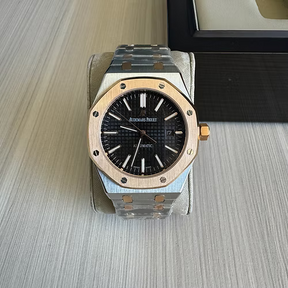 AUDEMARS PIGUET ROYAL OAK PRATA ROSE  41MM