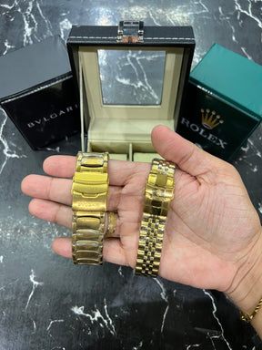 MALETA COM 2 RELÓGIOS