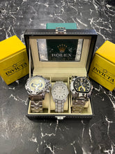 MALETA COM 3 RELÓGIOS