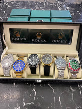 MALETA COM 6 RELÓGIOS