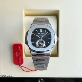 PATEK PHILIPPE NAUTILUS PRATA CHUMBO 40MM